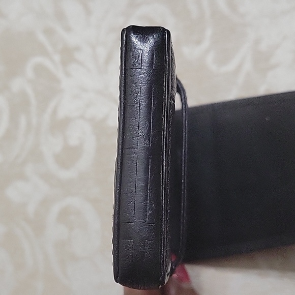 BURBERRY VINTAGE LEATHER CARD CASE HOLDER EUC - Picture 8 of 12